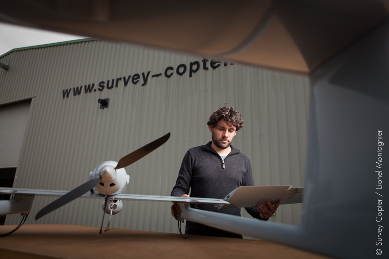 Survey Copter, société française fabriquant des drones à vocation civile et militaire