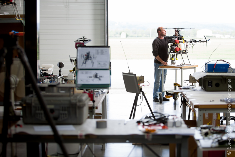 Survey Copter, société française fabriquant des drones à vocation civile et militaire